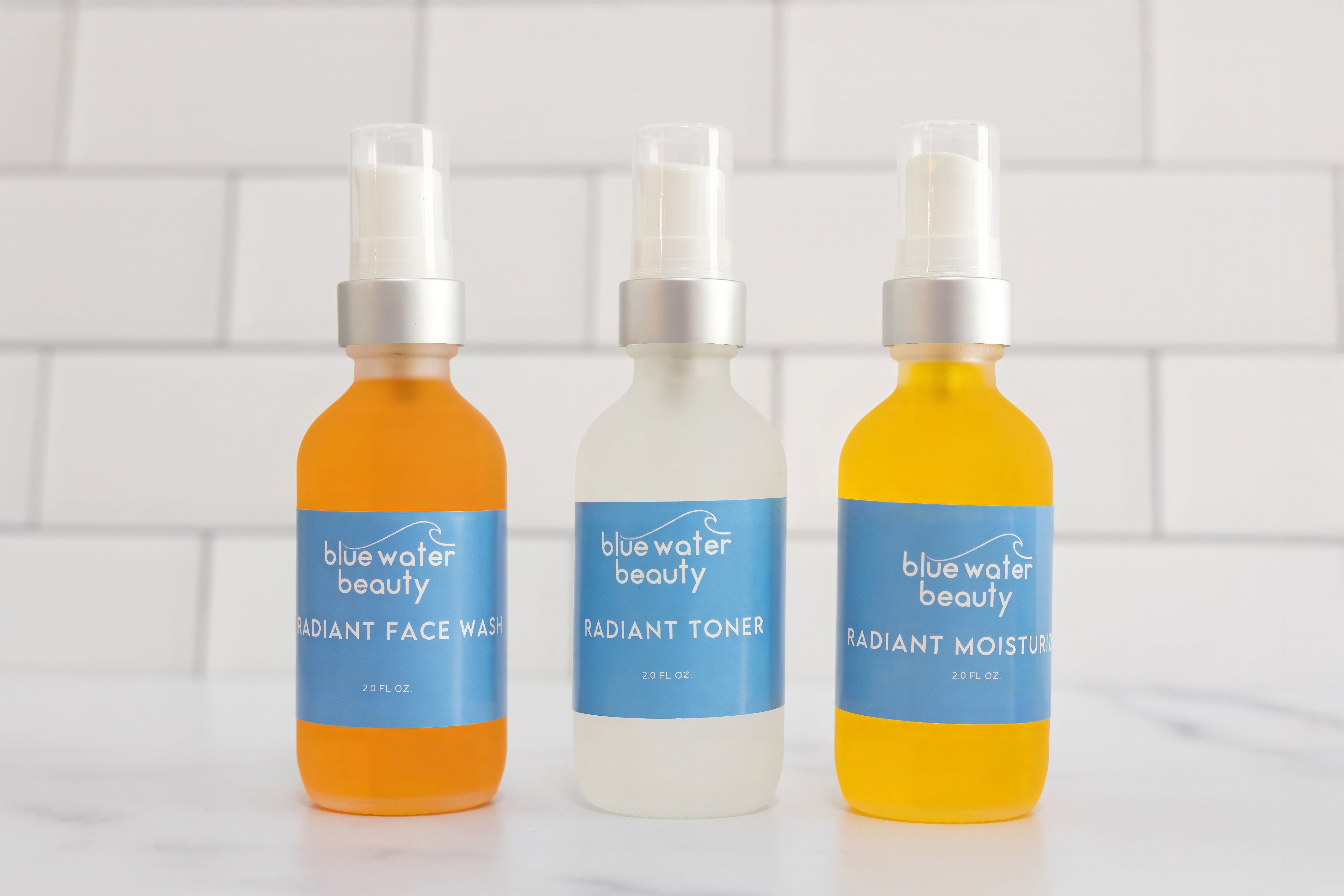 Blue Water Beauty Three Step Starter Kit - Full Bottles