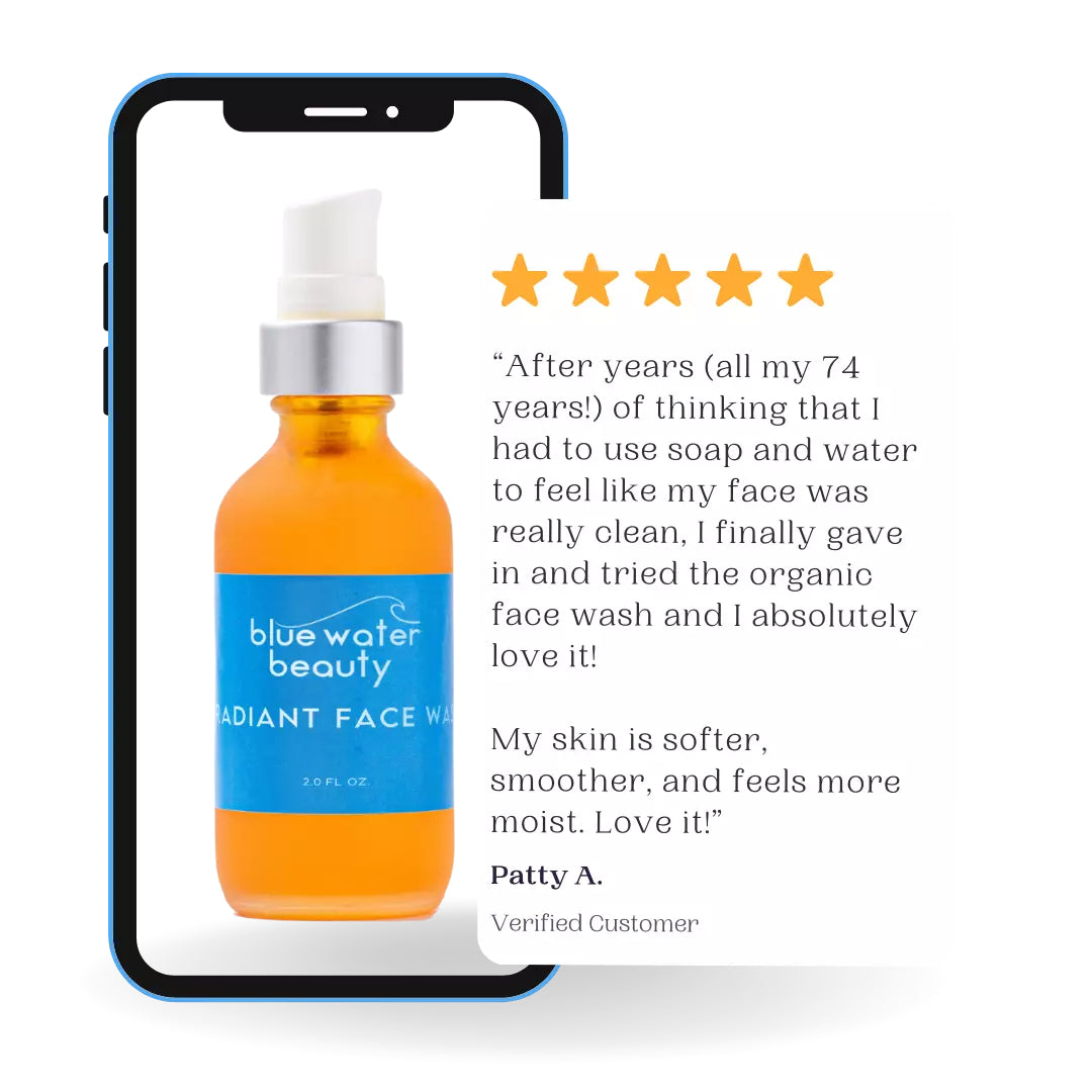 FREE Radiant Face Wash with $150 Purchase!