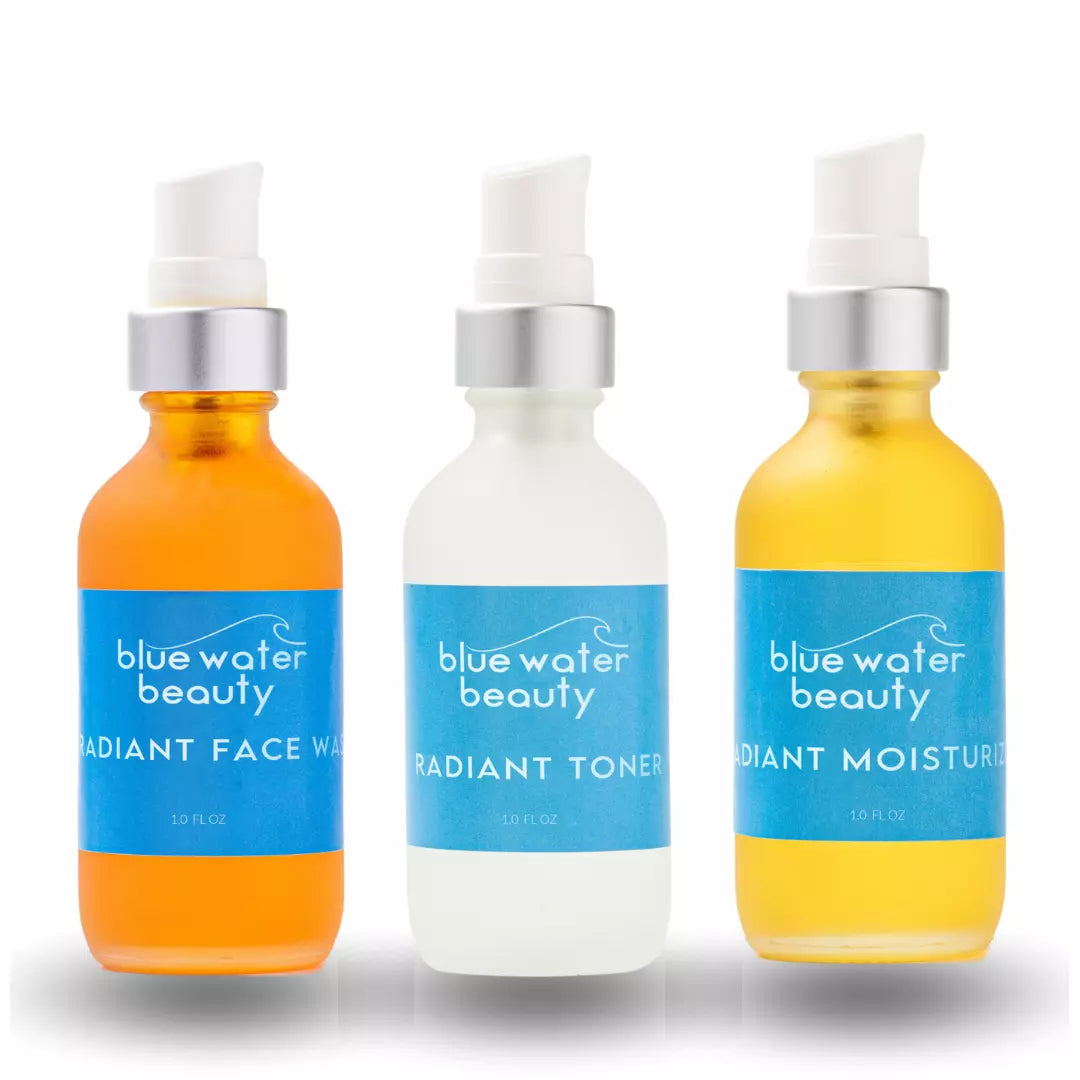 Blue Water Beauty Three Step Starter Kit - Full Bottles