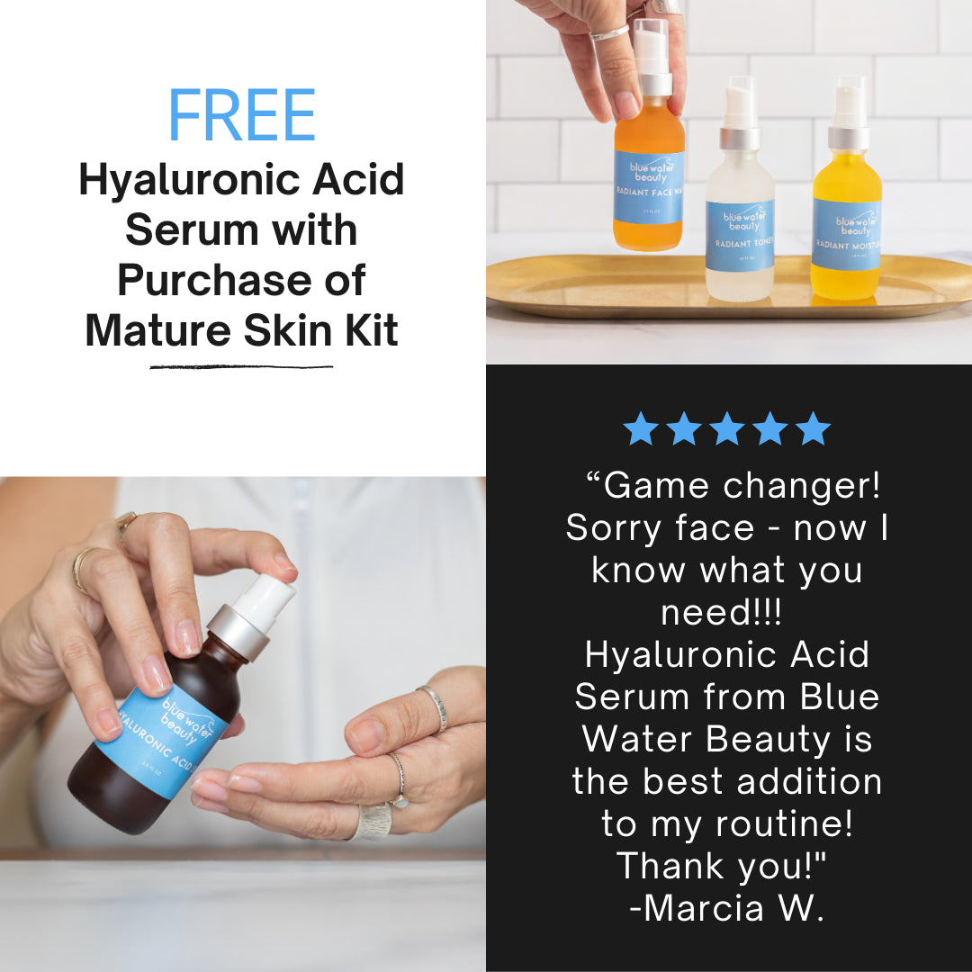 Mature Skin Kit with Free Hyaluronic Acid Serum