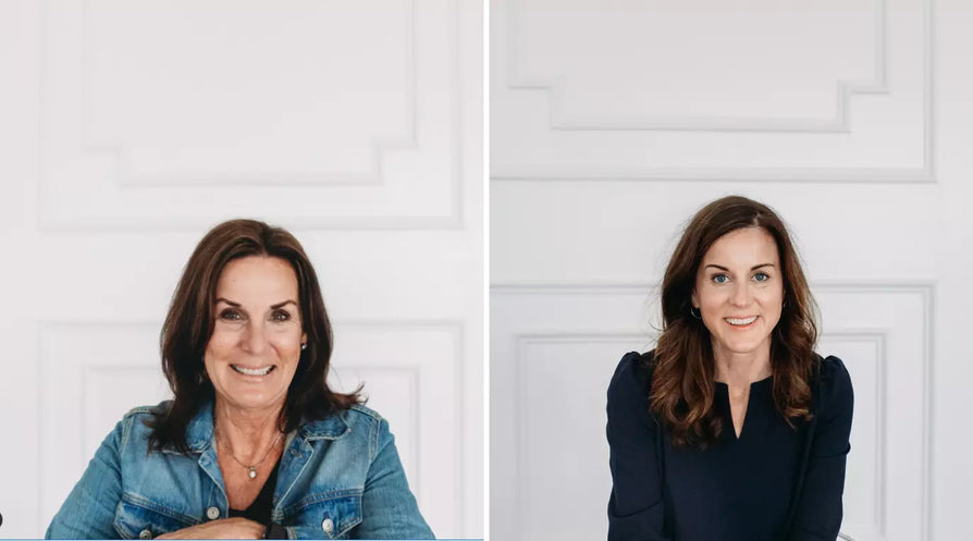 Jan and Amy of Blue Water Beauty