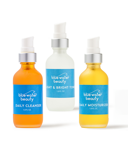 Blue Water Beauty Starter Kit: Travel Size